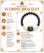 Load image into Gallery viewer, Scorpio Protection Crystal Bracelet