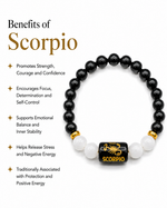 Load image into Gallery viewer, Scorpio Protection Crystal Bracelet