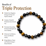Load image into Gallery viewer, Triple Protection Crystal Bracelet