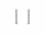 Load image into Gallery viewer, Classic Vertical Zircon Bar Stud Earrings