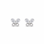 Load image into Gallery viewer, Butterfly Sparkle Stud Earrings