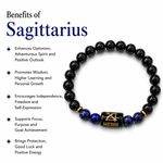 Load image into Gallery viewer, Sagittarius Crystal Bracelet