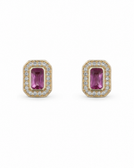 Load image into Gallery viewer, Radiance Halo Stud Earrings