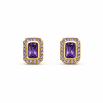Load image into Gallery viewer, Halo Stud Earrings