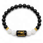 Load image into Gallery viewer, Scorpio Protection Crystal Bracelet