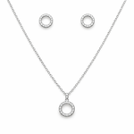 Load image into Gallery viewer, Elegant Silver Brilliance Jewellery Set