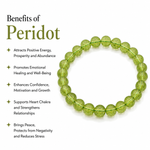 Load image into Gallery viewer, Peridot Crystal Bracelet