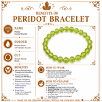 Load image into Gallery viewer, Peridot Crystal Bracelet
