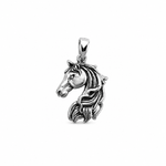 Load image into Gallery viewer, Vintage Horse Head Pendant