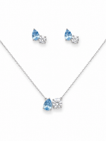 Load image into Gallery viewer, Aqua Dewdrop Duo Set
