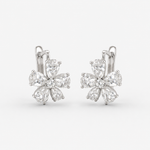 Load image into Gallery viewer, Crystal Bloom Drop Earrings