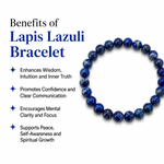 Load image into Gallery viewer, Lapis Lazuli Crystal Bracelet