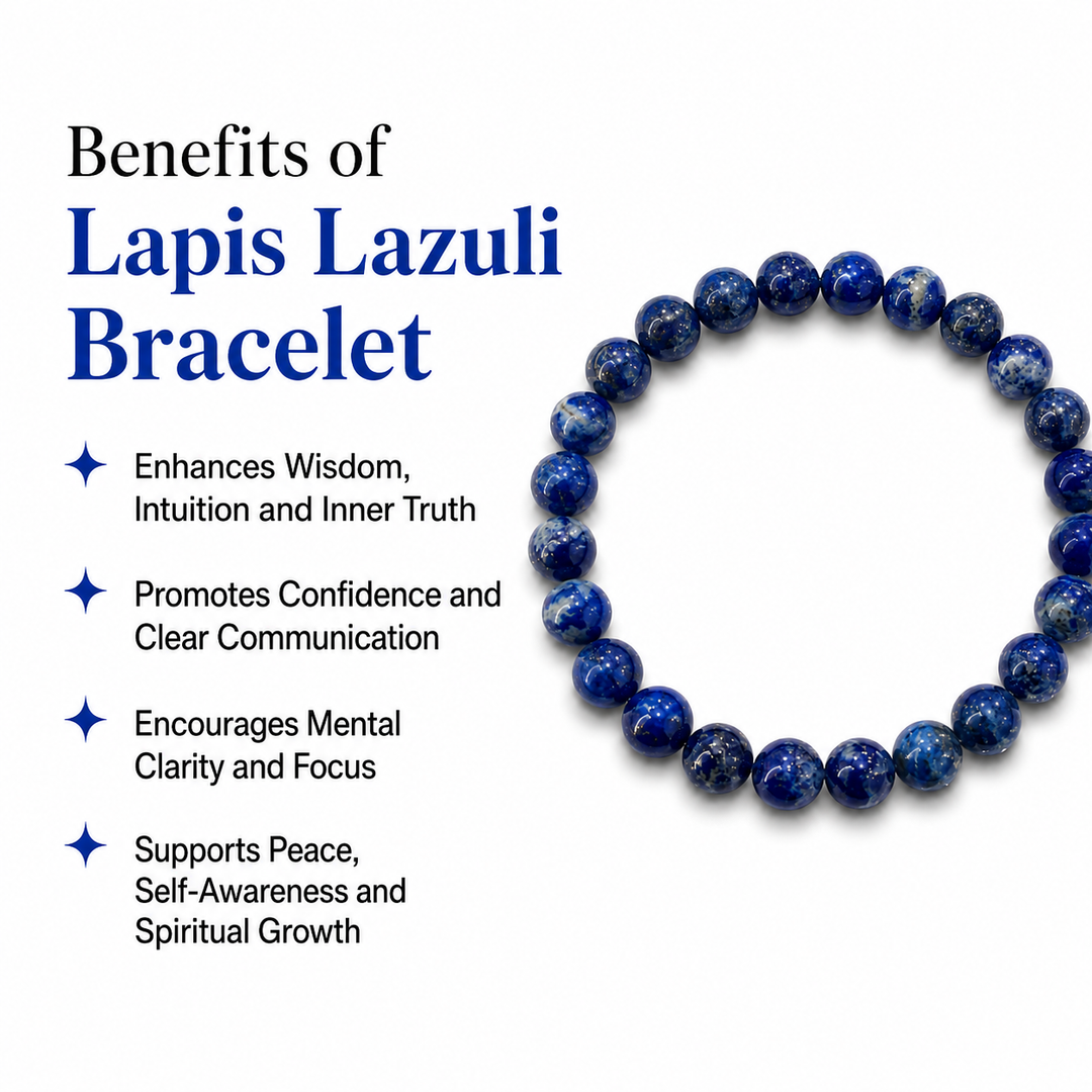 Lapis Lazuli Crystal Bracelet