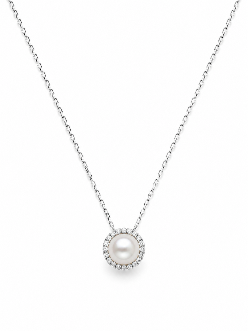 Pearl Halo Necklace