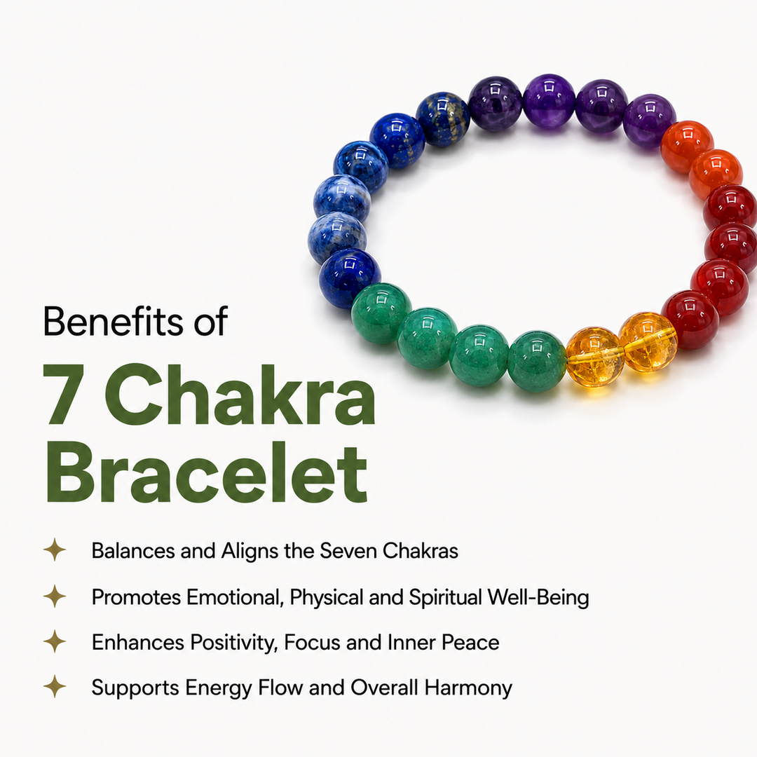 7 Chakra Crystal Bracelet
