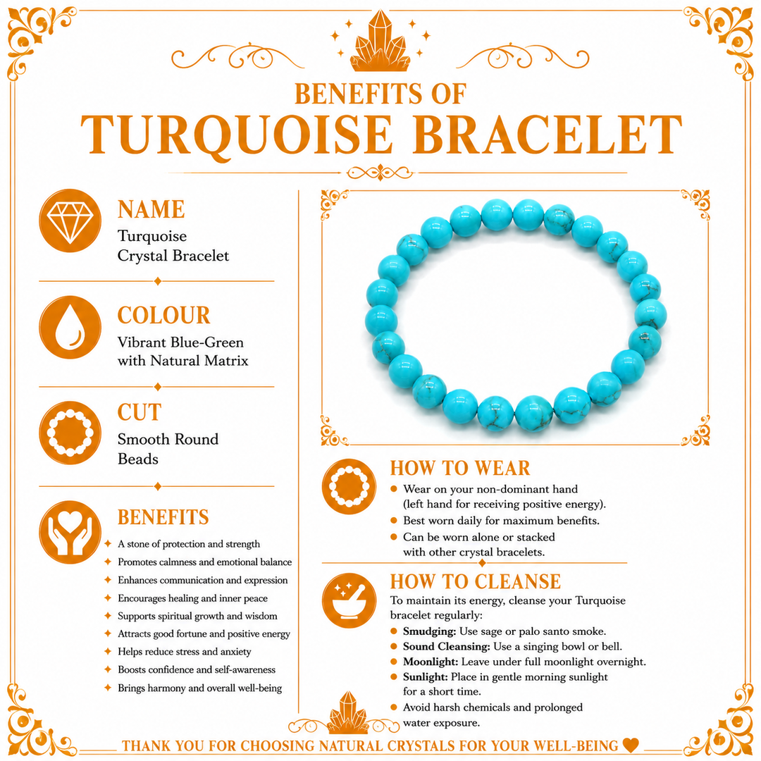 Turquoise Crystal Bracelet