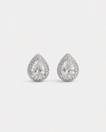 Load image into Gallery viewer, Crystal Teardrop Earrings