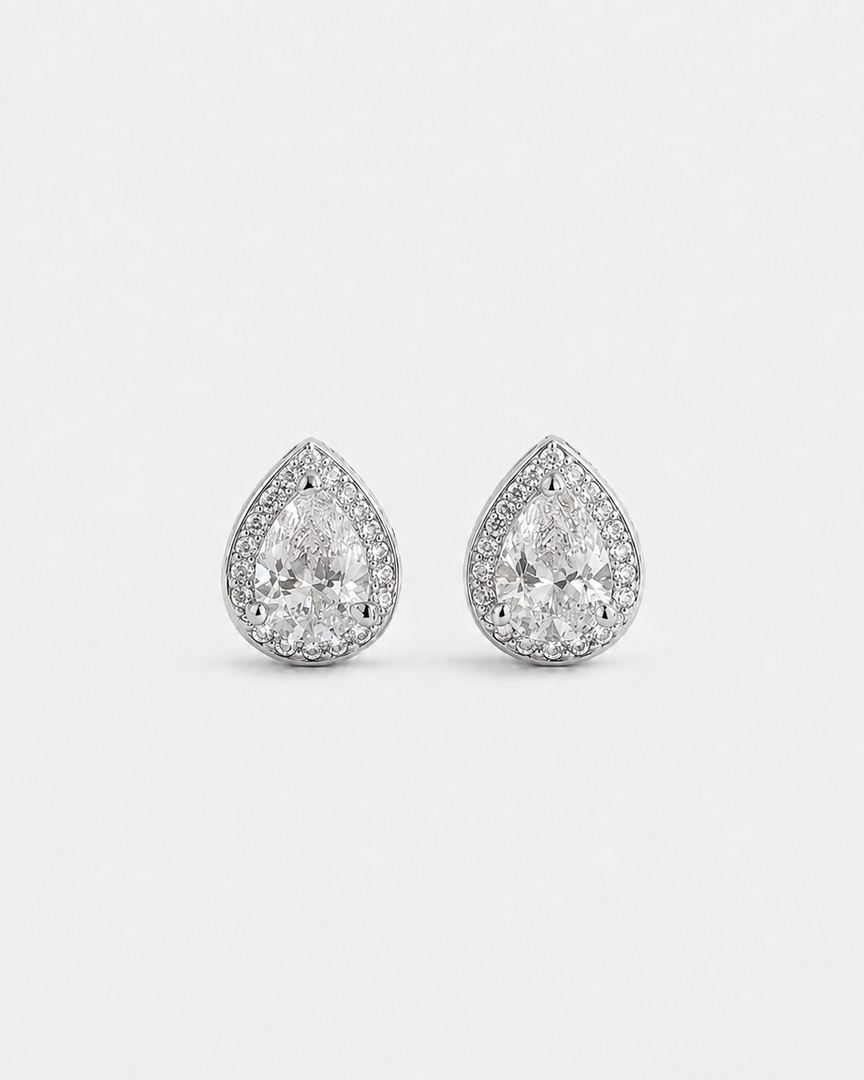 Crystal Teardrop Earrings