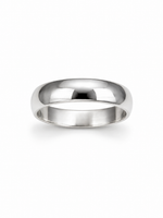 Load image into Gallery viewer, Classic Dome Silver Ring