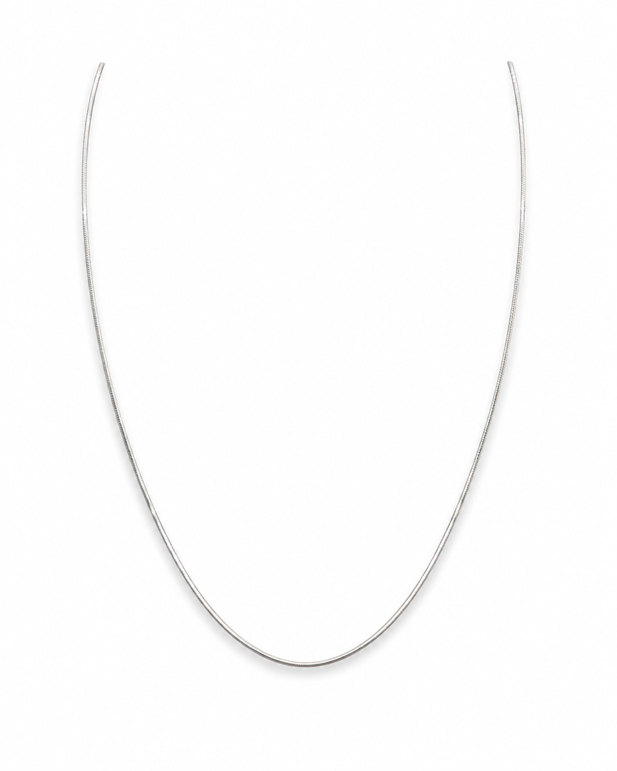 Sleek Silver Snake Chain