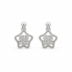 Load image into Gallery viewer, Title Ideas:  Sparkling Star Drop Studs