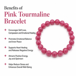 Load image into Gallery viewer, Pink Tourmaline Crystal Bracelet