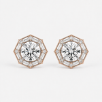 Load image into Gallery viewer, Rose Gold Radiance Earrings