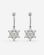 Load image into Gallery viewer, Crystal Star Bugadi Earrings