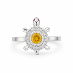 Load image into Gallery viewer, Turtle Silver Ring