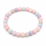 Load image into Gallery viewer, Morganite Beryl Aquamarine Bracelet