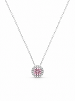Load image into Gallery viewer, Blush Halo Necklace