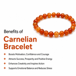 Load image into Gallery viewer, Carnelian Crystal Bracelet