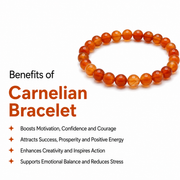 Carnelian Crystal Bracelet
