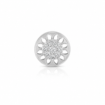 Load image into Gallery viewer, Sunburst Floral Sterling Silver Nose Pin