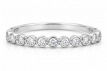 Load image into Gallery viewer, Bezel-Set Eternity Ring