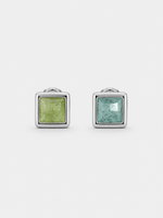 Load image into Gallery viewer, Aqua &amp; Sage Studs