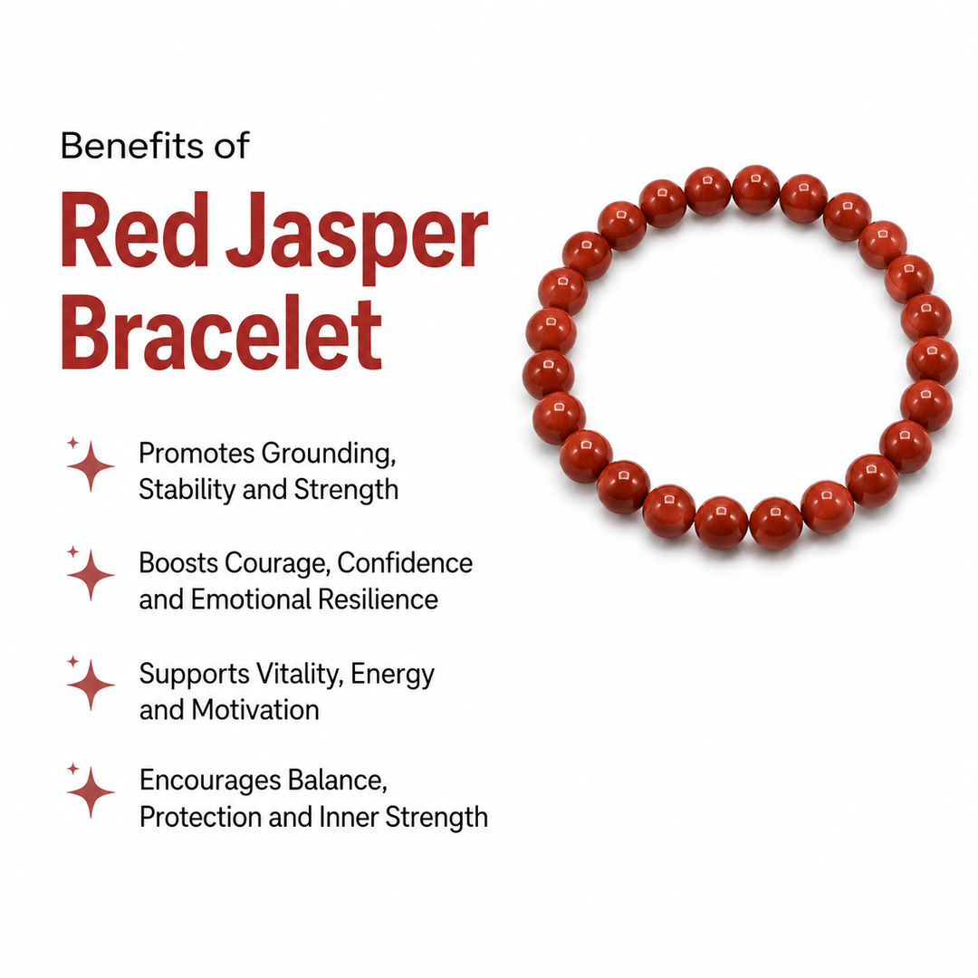 Red Jasper Crystal Bracelet