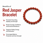 Red Jasper Crystal Bracelet