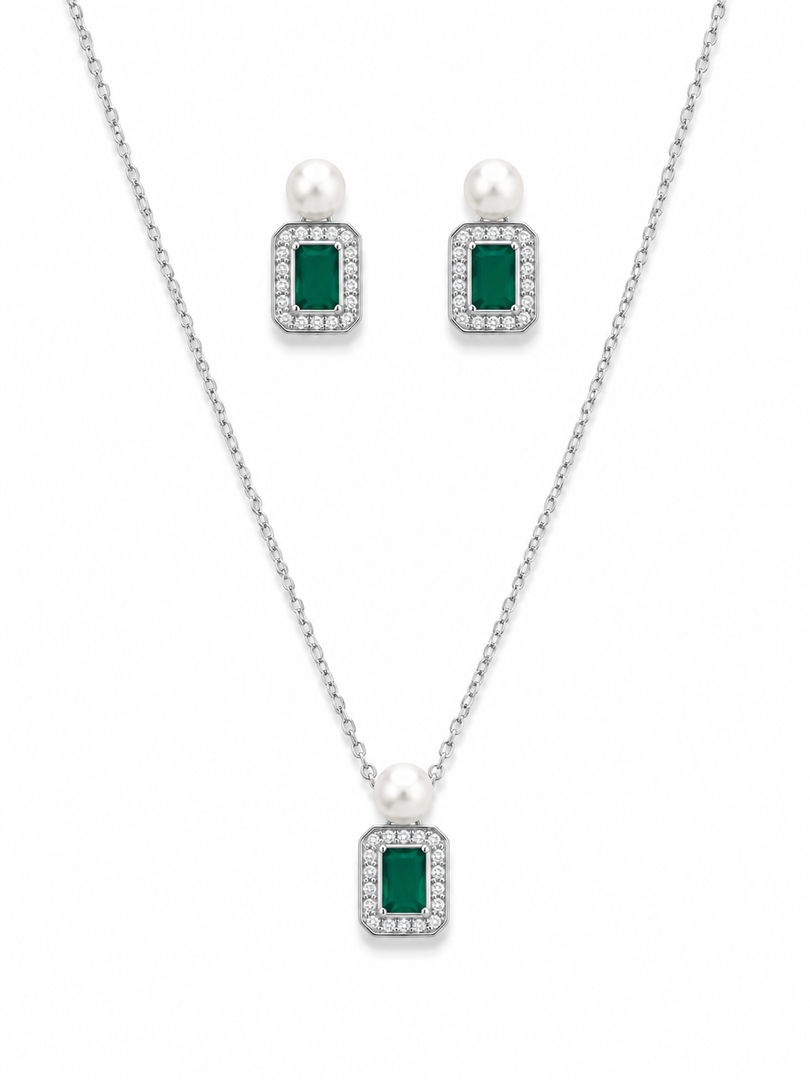 Emerald Pearl Luxe Set