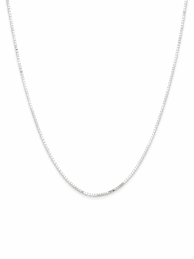 Minimal Silver Box Chain