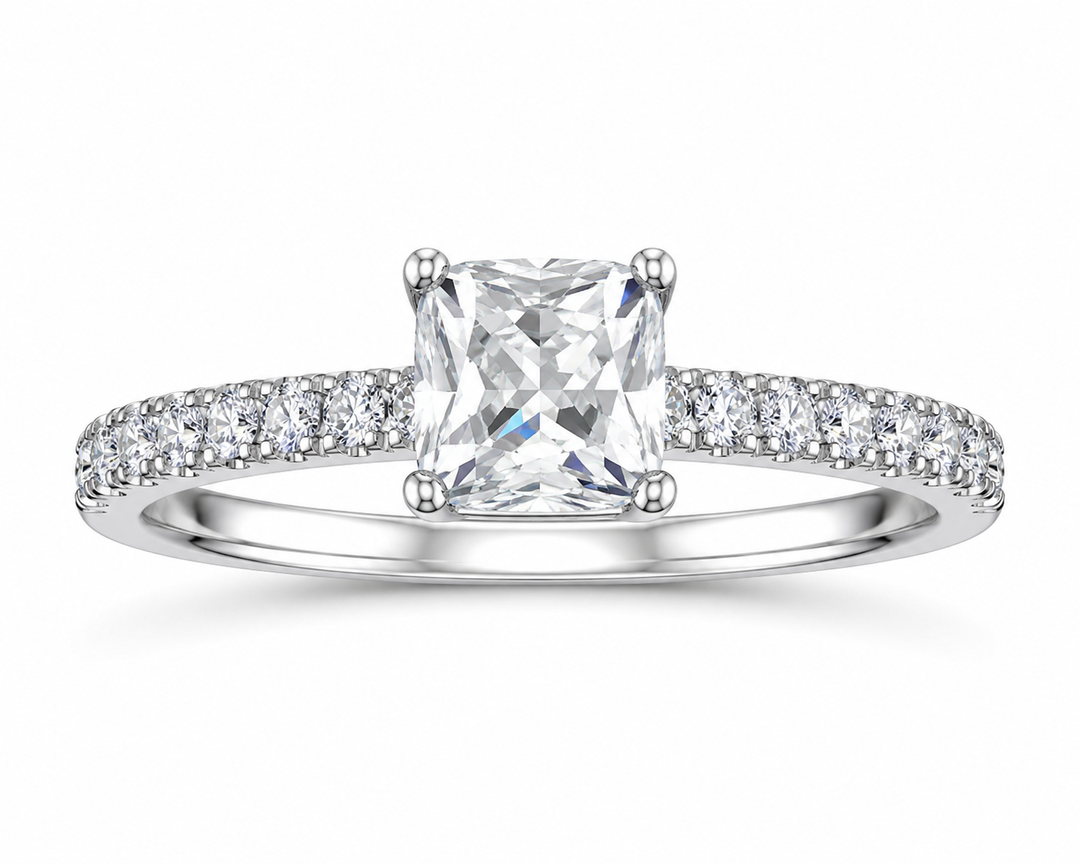 Radiant-Cut Solitaire Ring