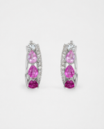 Load image into Gallery viewer, Pink Teardrop Spark Huggies