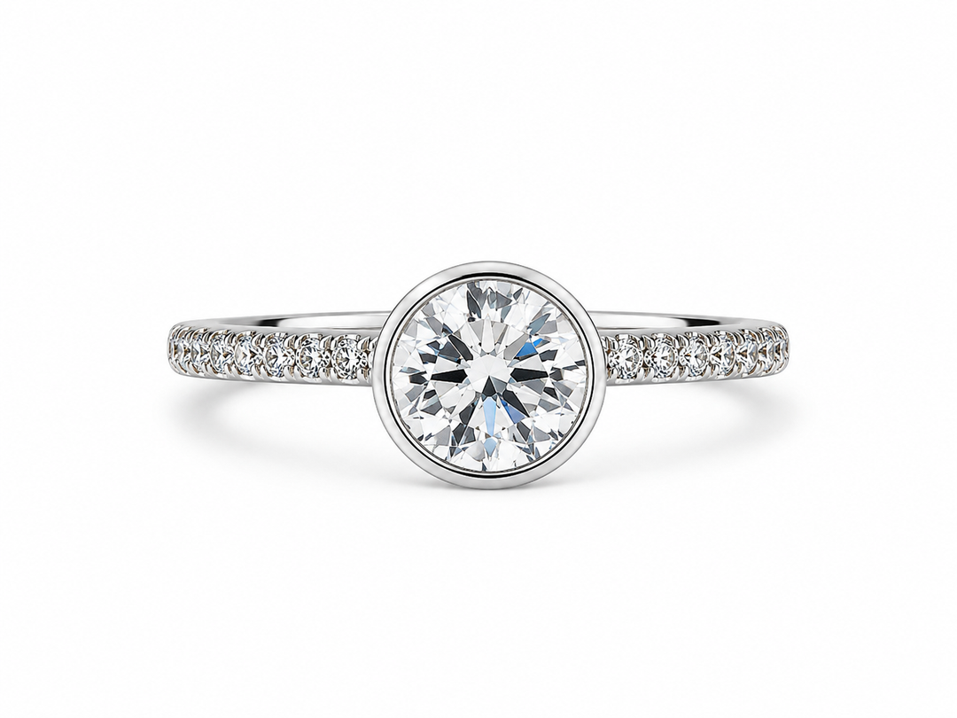 Classic Bezel Solitaire Ring
