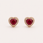 Load image into Gallery viewer, Crimson Love Earrings