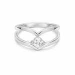 Load image into Gallery viewer, Princess Twist Silver Ring