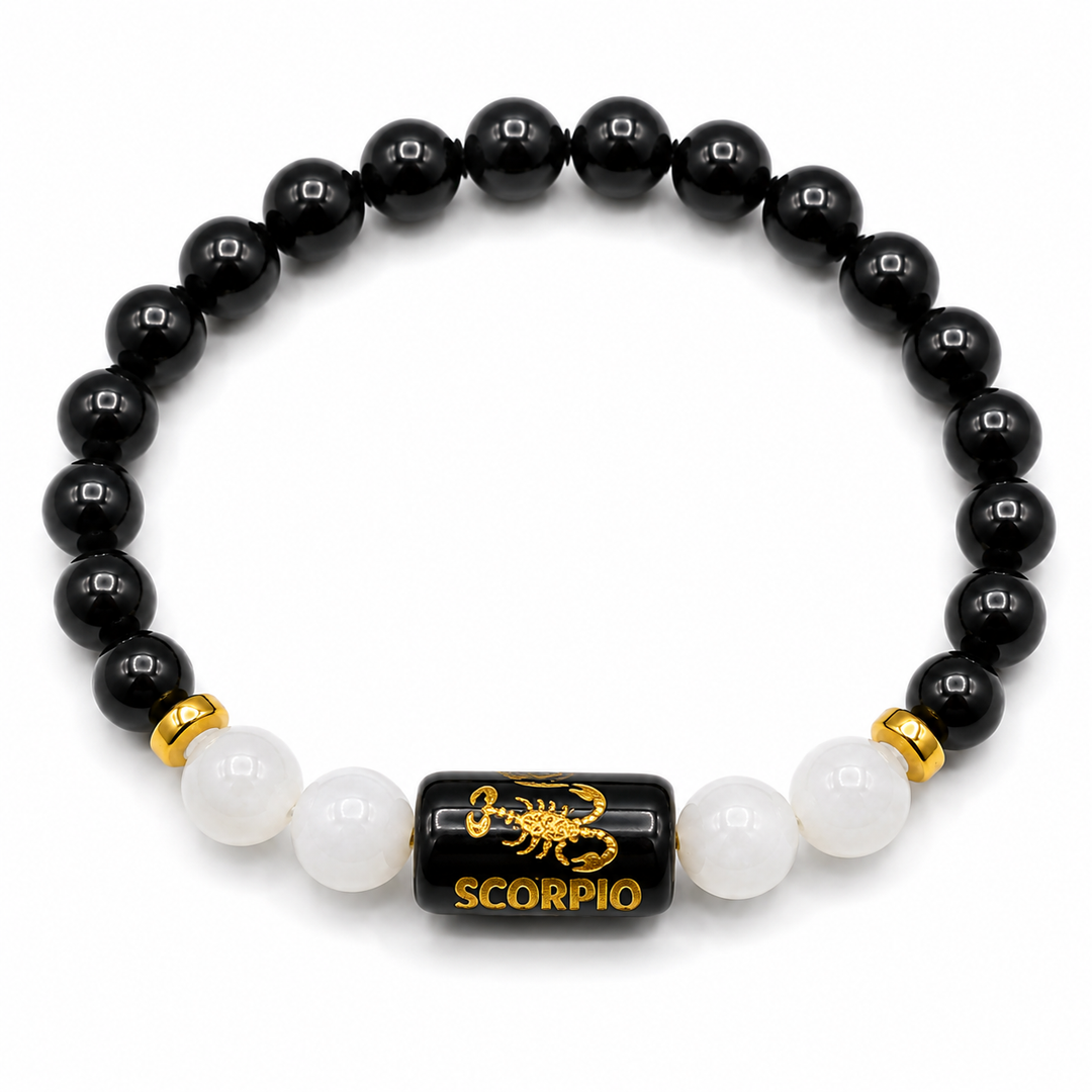 Scorpio Protection  Crystal Bracelet