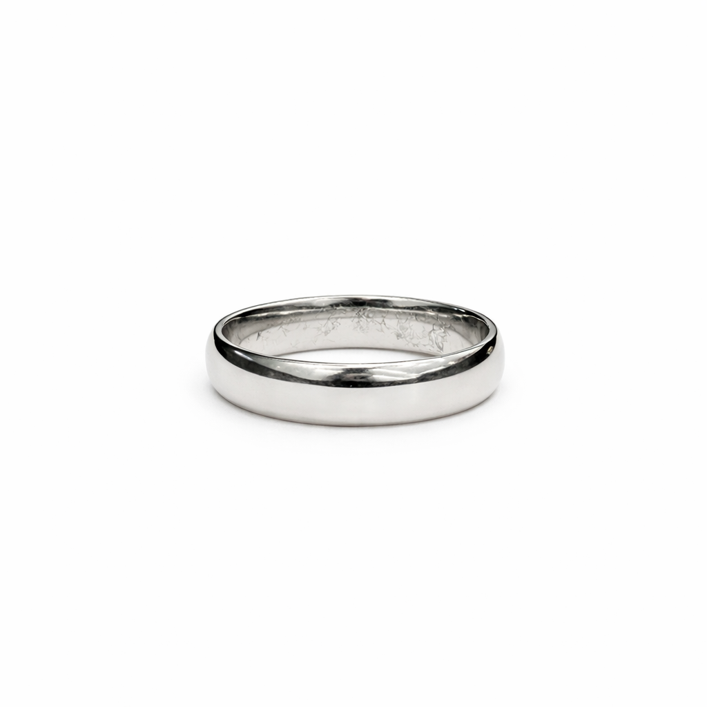 Elegant Silver Classic Band