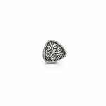 Load image into Gallery viewer, Oxidized Silver Tribal Nose Pin