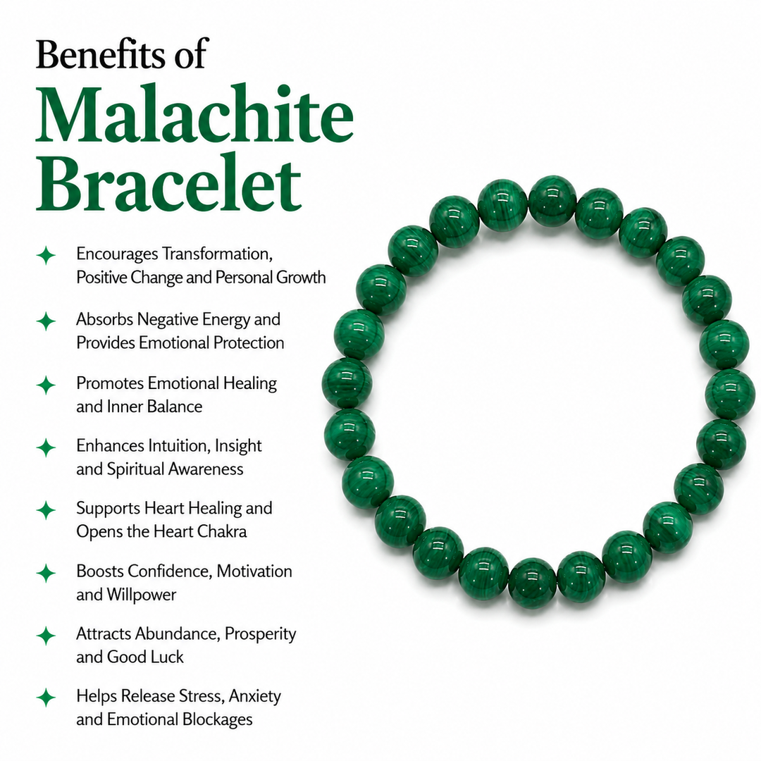 Malachite Crystal Bracelet