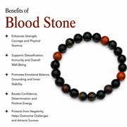 Blood Stone Crystal Bracelet